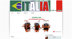 Desktop Screenshot of italiamaquinas.com.br